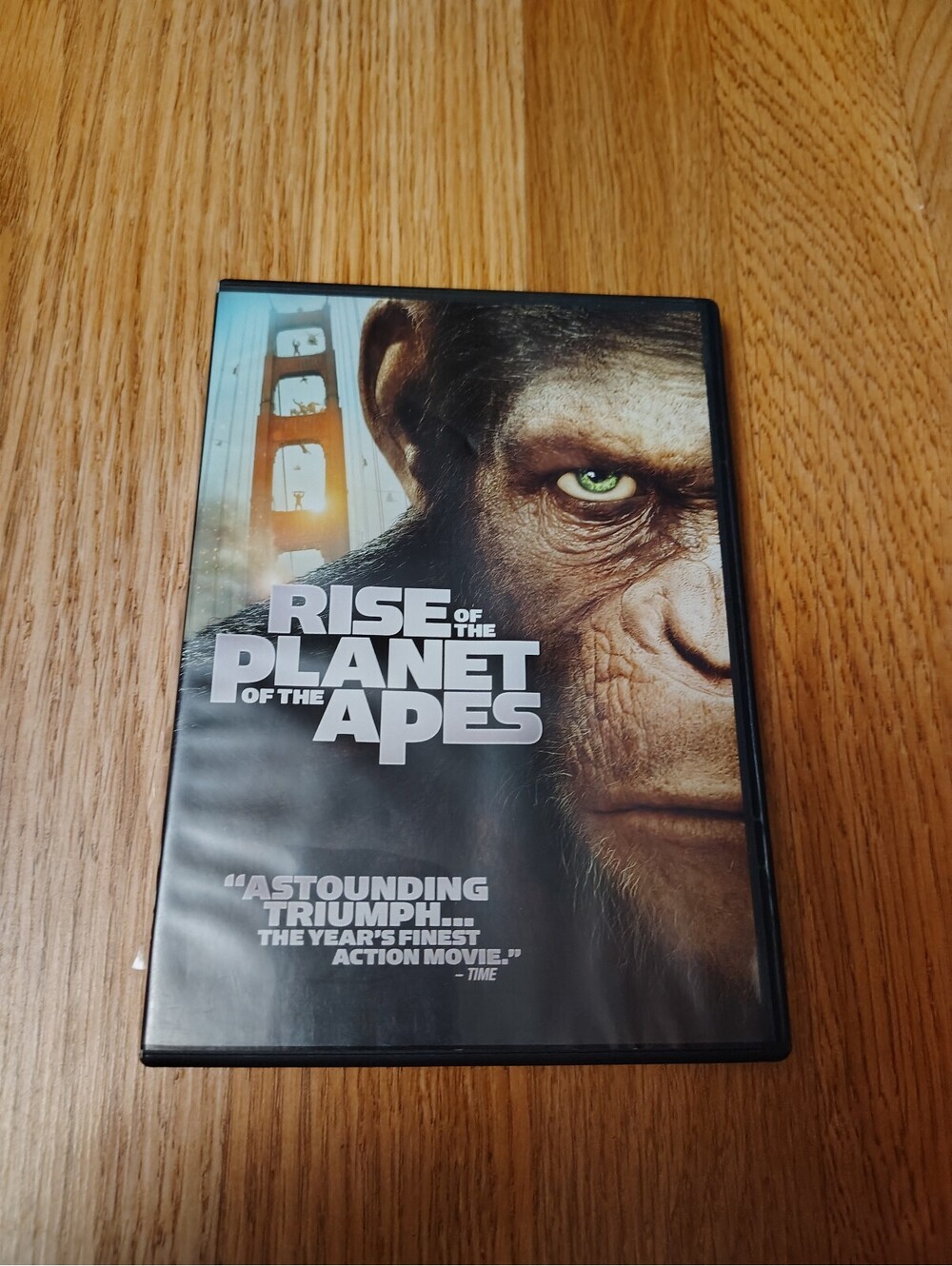 Rise of The Planet of The Apes DVD